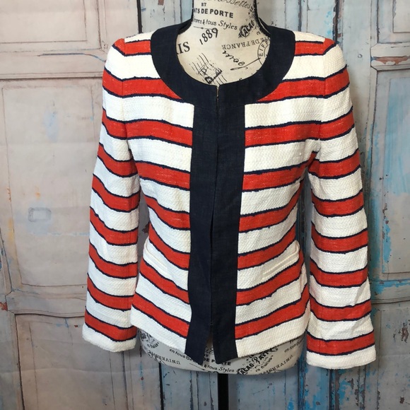 MaxMara Jackets & Blazers - MaxMara Weekend Striped Blazer